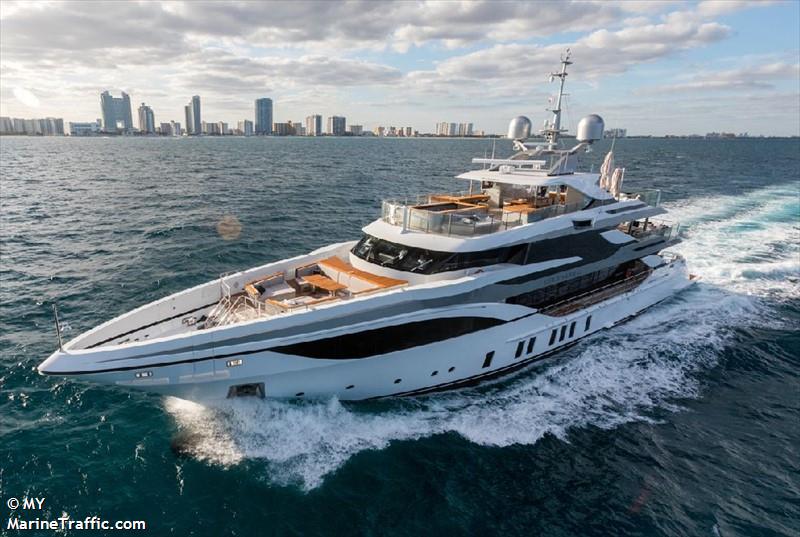 bacchanal (Yacht) - IMO 9898618, MMSI 339888000, Call Sign 6YUH3 under the flag of Jamaica