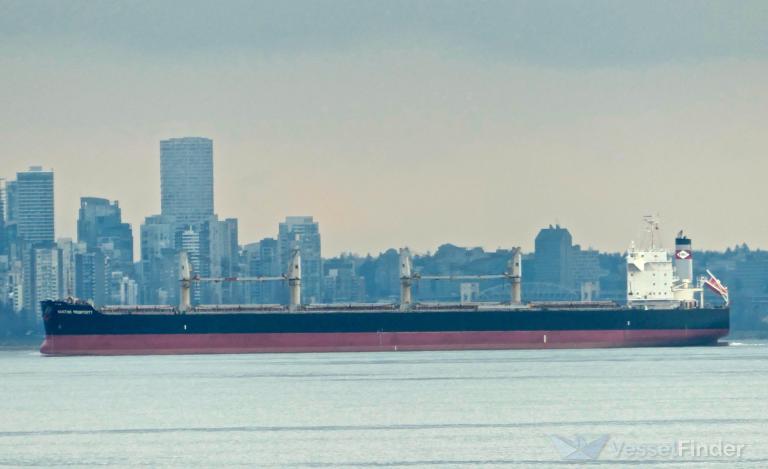 maritime prosperity (Bulk Carrier) - IMO 9633252, MMSI 352508000, Call Sign 3EZX5 under the flag of Panama