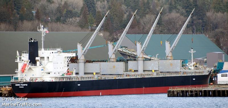 nord pacific (Bulk Carrier) - IMO 9817535, MMSI 353941000, Call Sign 3FVZ5 under the flag of Panama