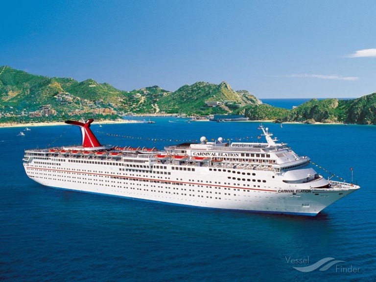 carnival elation (Passenger (Cruise) Ship) - IMO 9118721, MMSI 355831000, Call Sign 3FOC5 under the flag of Panama