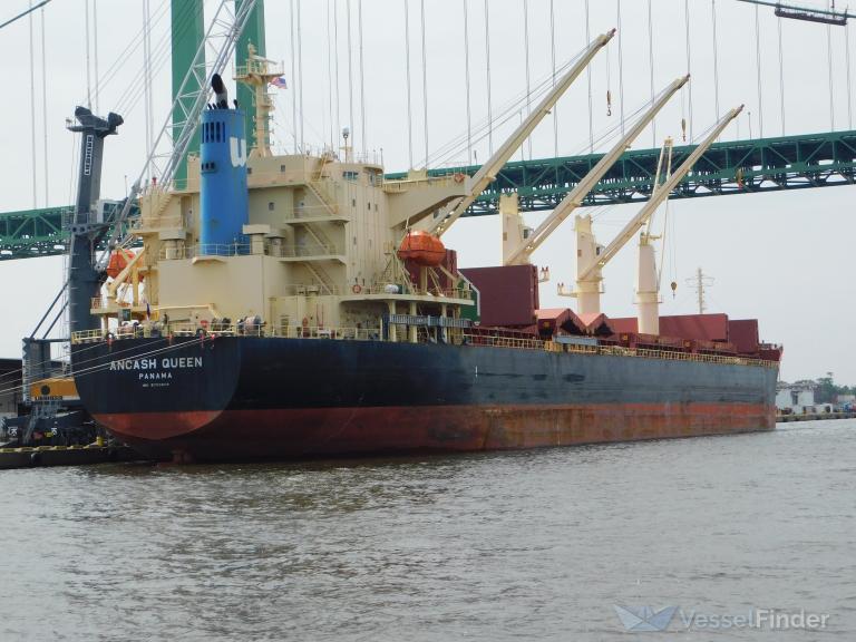 ancash queen (Bulk Carrier) - IMO 9700809, MMSI 356315000, Call Sign 3FLV4 under the flag of Panama