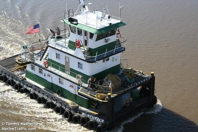 basin endeavor (Towing vessel) - IMO , MMSI 367008160, Call Sign WCW3556 under the flag of United States (USA)