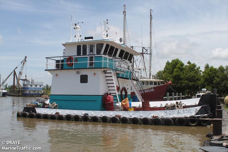 miss alene (Tug) - IMO , MMSI 367008520, Call Sign WDC3476 under the flag of United States (USA)