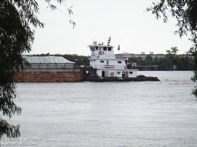 burns johnson jr (Towing vessel) - IMO , MMSI 367057830, Call Sign WDC6554 under the flag of United States (USA)