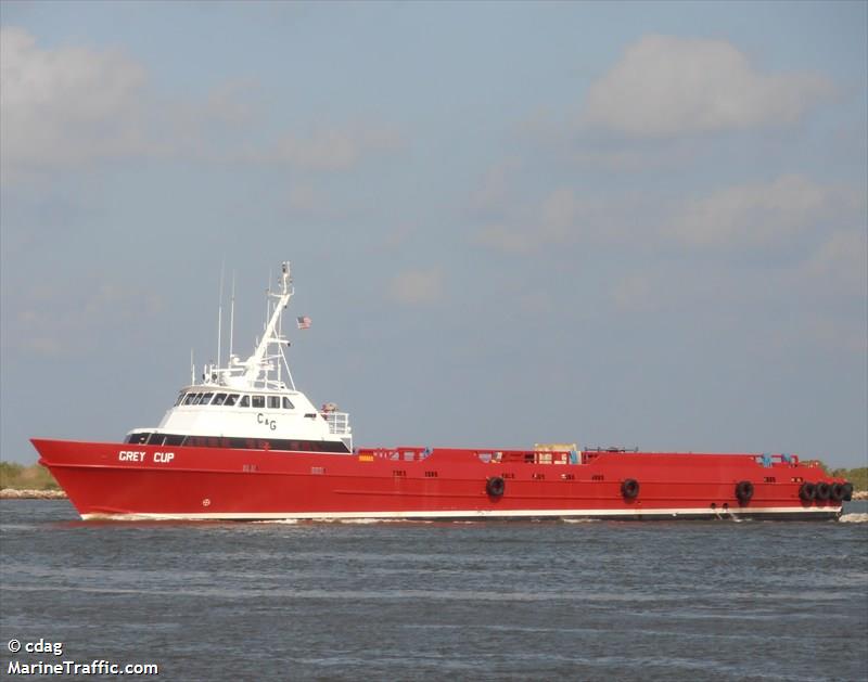 grey cup (Offshore Tug/Supply Ship) - IMO 9553153, MMSI 367426920, Call Sign WDF2281 under the flag of United States (USA)