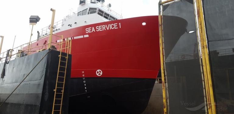 sea service 1 (Cargo ship) - IMO 1236101, MMSI 367510770, Call Sign WDF9972 under the flag of United States (USA)