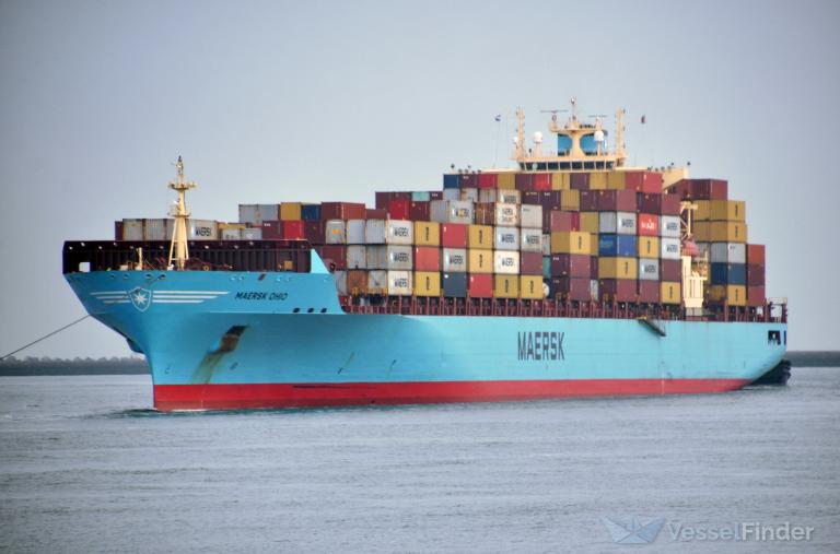 maersk ohio (Container Ship) - IMO 9298698, MMSI 367775000, Call Sign KABP under the flag of United States (USA)