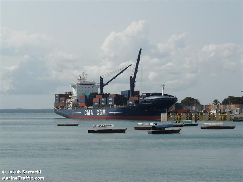cma cgm kailas (Container Ship) - IMO 9339545, MMSI 371866000, Call Sign 3ECM4 under the flag of Panama