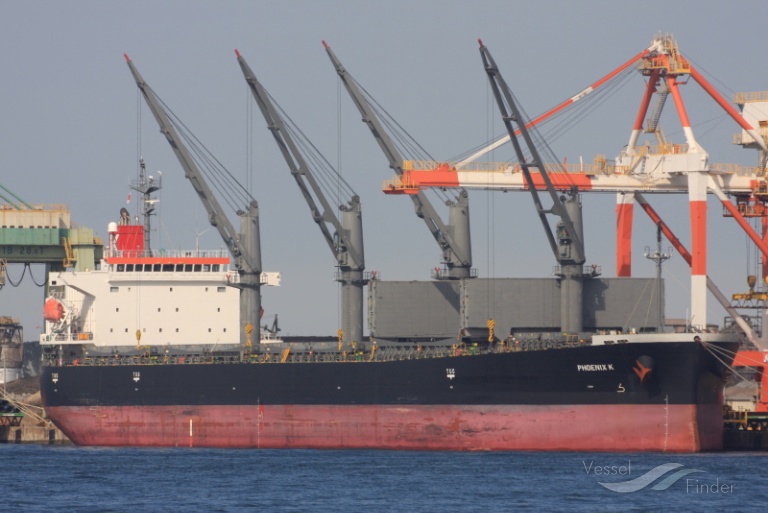 phoenix k (Bulk Carrier) - IMO 9317365, MMSI 372712000, Call Sign 3EKF8 under the flag of Panama