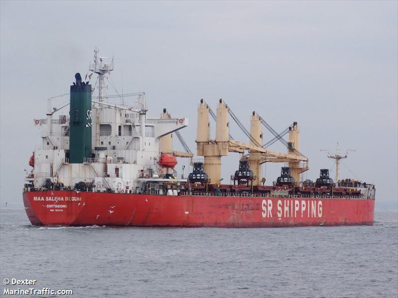 maa saleha begum (Bulk Carrier) - IMO 9213155, MMSI 405000165, Call Sign S2PZ under the flag of Bangladesh