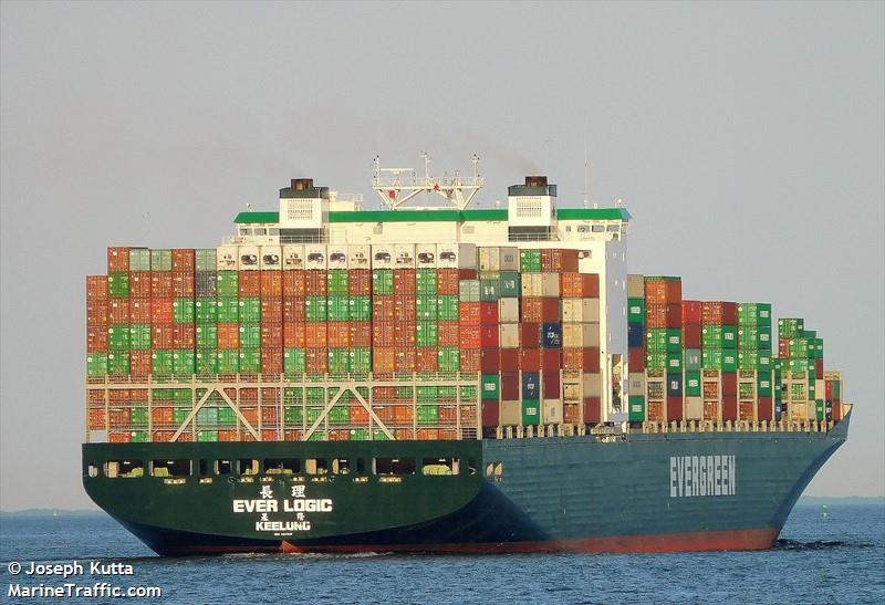ever logic (Container Ship) - IMO 9604081, MMSI 416482000, Call Sign BKIF under the flag of Taiwan