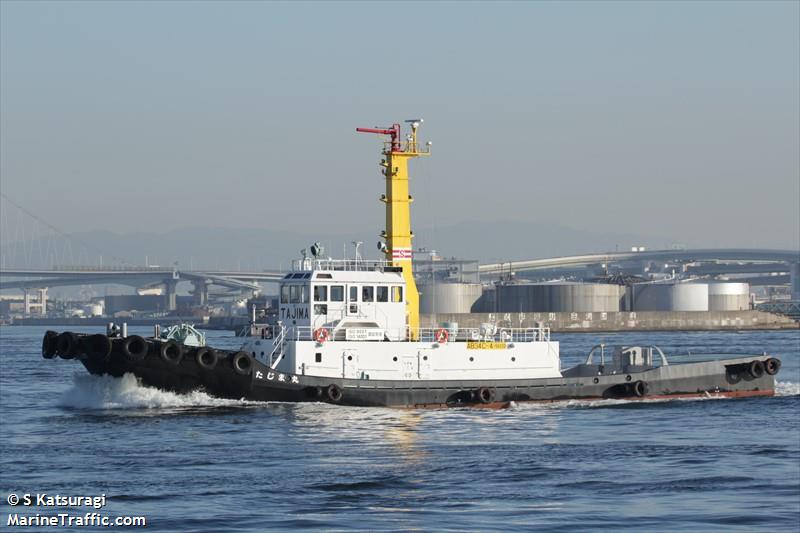 tajima maru (Tug) - IMO , MMSI 431000118, Call Sign JD2342 under the flag of Japan