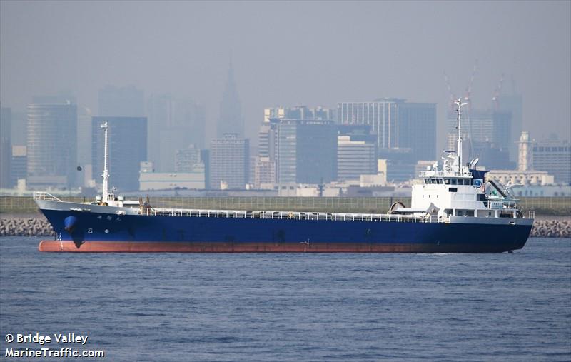 kaisho maru (Cargo ship) - IMO , MMSI 431002702, Call Sign JD3221 under the flag of Japan