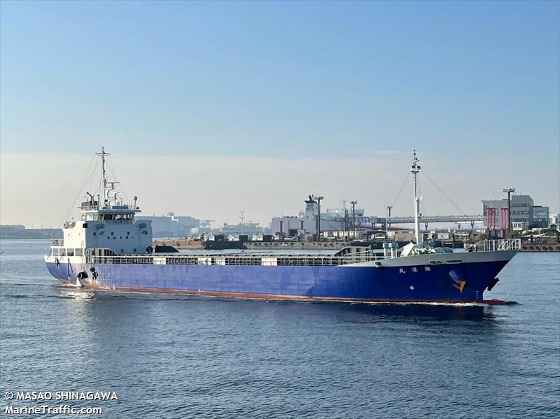 kairin maru (Cargo ship) - IMO , MMSI 431013507, Call Sign JD4631 under the flag of Japan