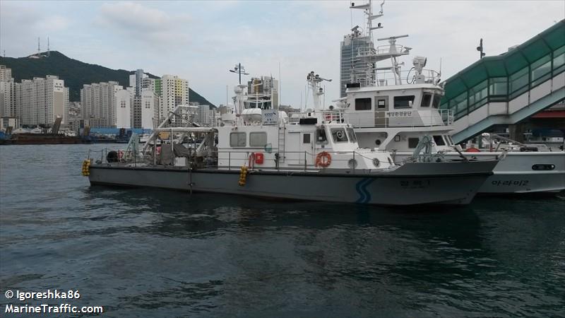 rv jangmok1 (Other type) - IMO , MMSI 440002680, Call Sign 057661 under the flag of Korea