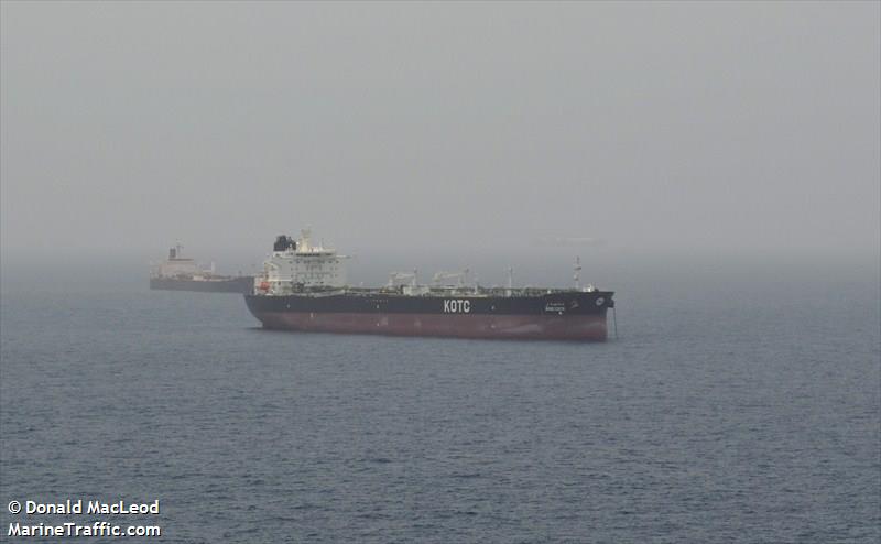 bneider (Crude Oil Tanker) - IMO 9595010, MMSI 447089000, Call Sign 9KEU under the flag of Kuwait