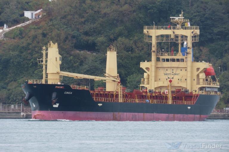 ginga (General Cargo Ship) - IMO 9616010, MMSI 477319100, Call Sign VRLO9 under the flag of Hong Kong