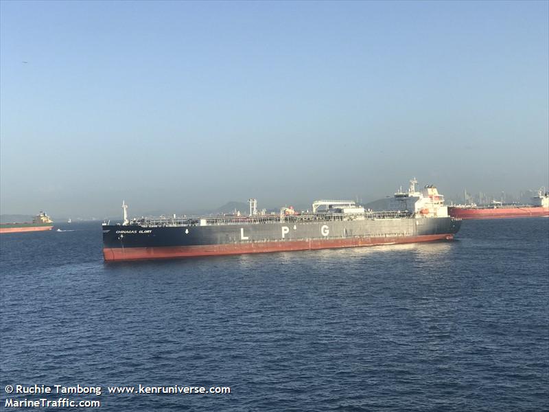 chinagas glory (LPG Tanker) - IMO 9847956, MMSI 477538600, Call Sign VRTG7 under the flag of Hong Kong