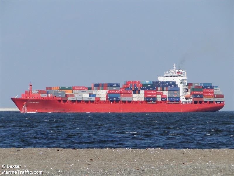 guenther schulte (Container Ship) - IMO 9436434, MMSI 477728800, Call Sign VRGK8 under the flag of Hong Kong