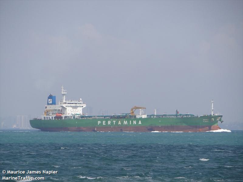 serui (Crude Oil Tanker) - IMO 9746073, MMSI 525008097, Call Sign YBJR2 under the flag of Indonesia