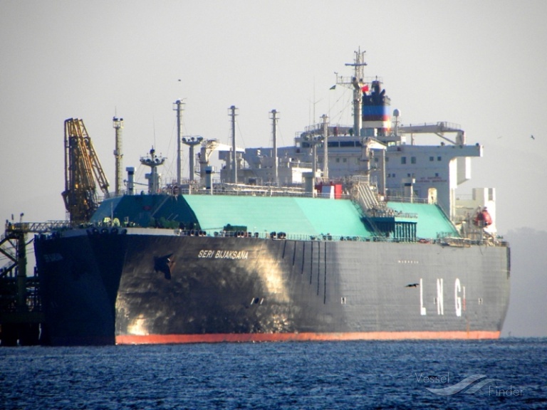 seri bijaksana (LNG Tanker) - IMO 9331658, MMSI 533051000, Call Sign 9MHQ7 under the flag of Malaysia