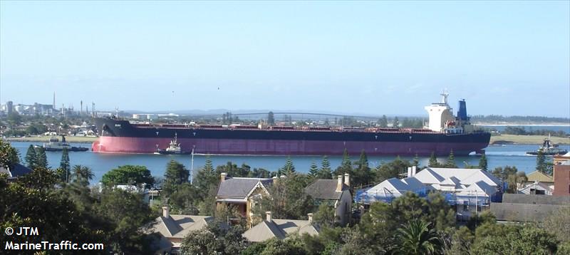 rini (Bulk Carrier) - IMO 9411006, MMSI 538003920, Call Sign V7UA8 under the flag of Marshall Islands