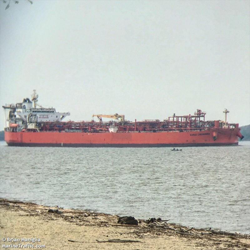 eagle louisiana (Crude Oil Tanker) - IMO 9518892, MMSI 538004638, Call Sign V7YE2 under the flag of Marshall Islands