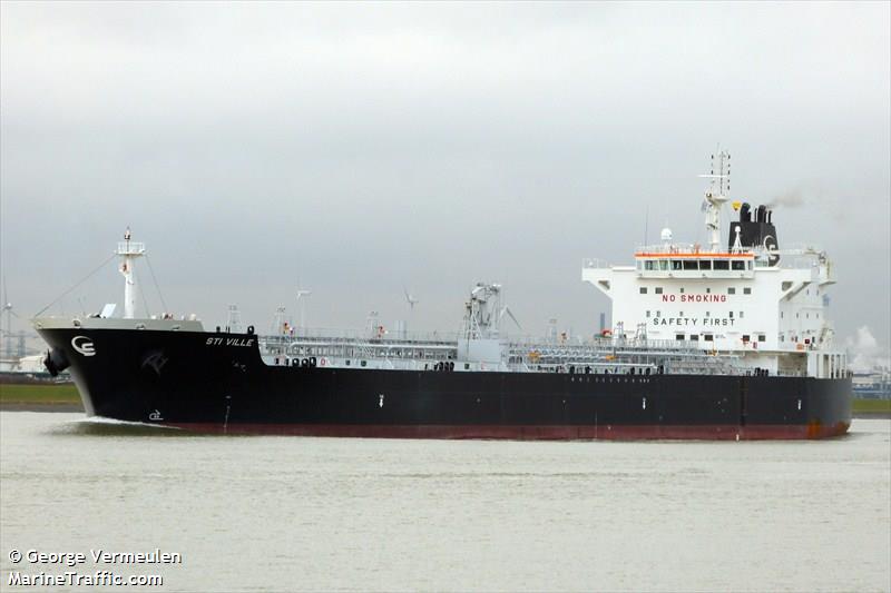sti ville (Chemical/Oil Products Tanker) - IMO 9645798, MMSI 538005120, Call Sign V7BD4 under the flag of Marshall Islands