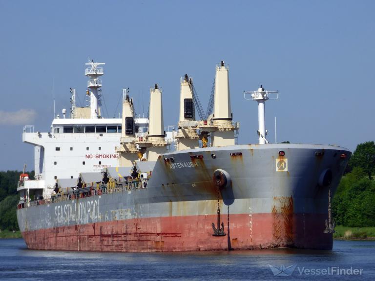 abtenauer (Bulk Carrier) - IMO 9655212, MMSI 538005260, Call Sign V7CH5 under the flag of Marshall Islands