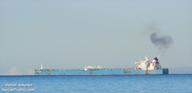 advantage solar (Crude Oil Tanker) - IMO 9408683, MMSI 538006200, Call Sign V7KZ5 under the flag of Marshall Islands