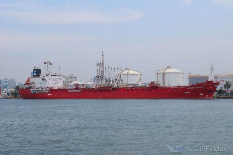 css integrity (Chemical Tanker) - IMO 9185920, MMSI 538007058, Call Sign V7SM6 under the flag of Marshall Islands