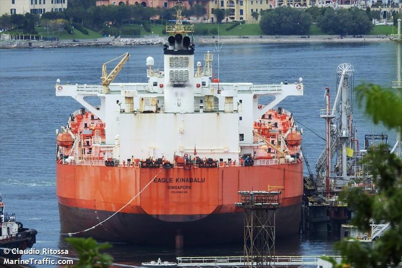 eagle kinabalu (Crude Oil Tanker) - IMO 9422196, MMSI 563326000, Call Sign 9V8779 under the flag of Singapore