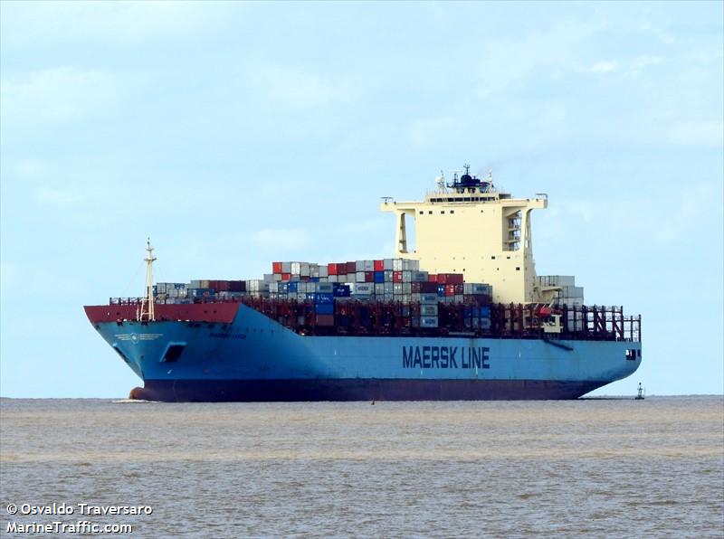 maersk lota (Container Ship) - IMO 9526954, MMSI 566383000, Call Sign 9V9777 under the flag of Singapore