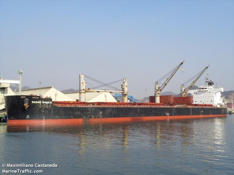 sagar shakti (Bulk Carrier) - IMO 9583122, MMSI 566476000, Call Sign 9V9913 under the flag of Singapore