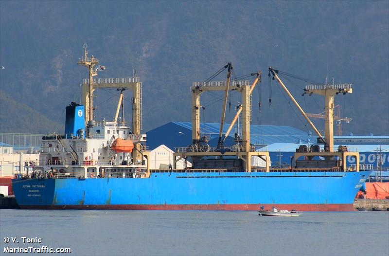 jutha patthama (General Cargo Ship) - IMO 9088419, MMSI 567355000, Call Sign HSB3933 under the flag of Thailand