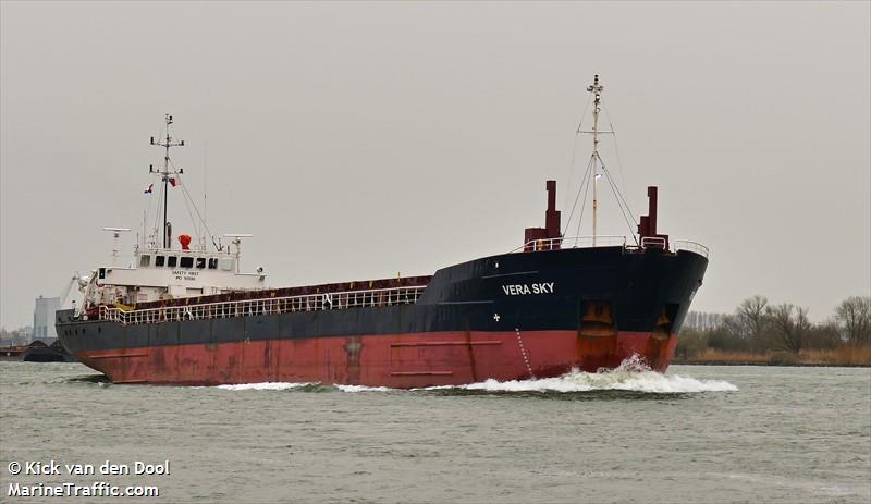 vera sky (General Cargo Ship) - IMO 9031260, MMSI 577355000, Call Sign YJWC9 under the flag of Vanuatu