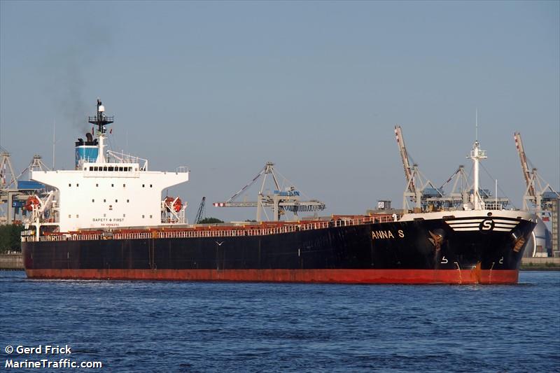 anna s (Bulk Carrier) - IMO 9207778, MMSI 636014381, Call Sign A8TM3 under the flag of Liberia