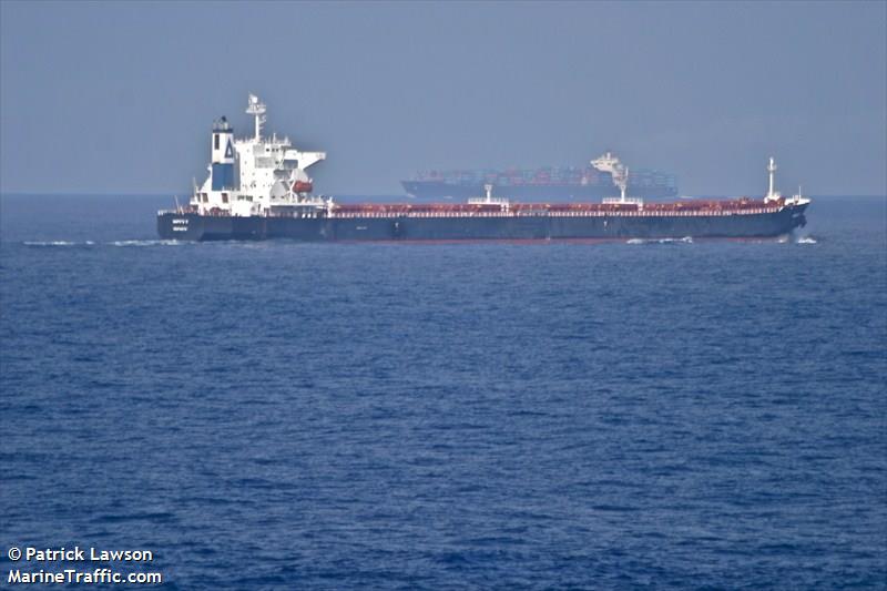 mv glory one (Bulk Carrier) - IMO 9230141, MMSI 636014681, Call Sign A8VW3 under the flag of Liberia