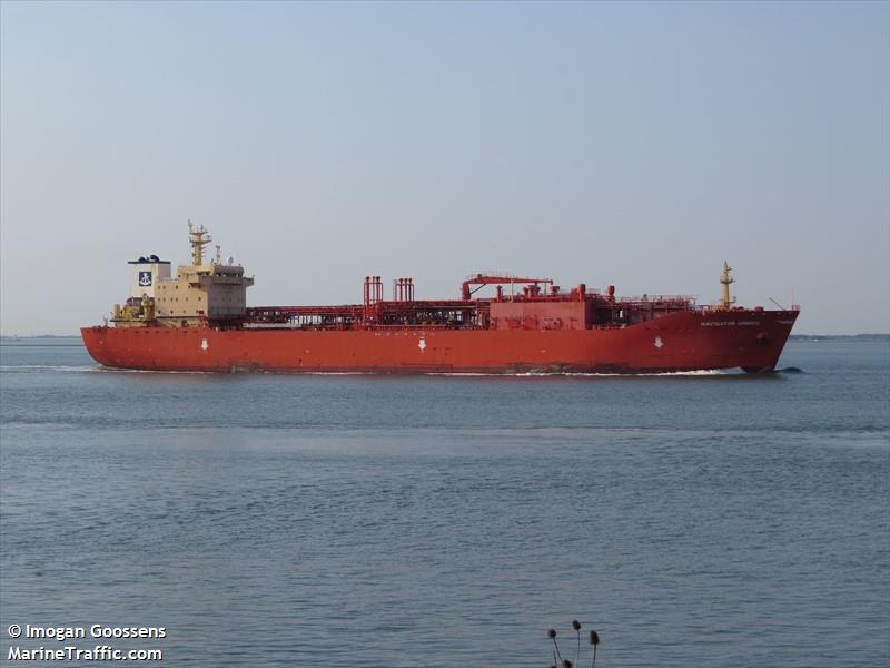 navigator umbrio (LPG Tanker) - IMO 9704491, MMSI 636016400, Call Sign D5FZ6 under the flag of Liberia