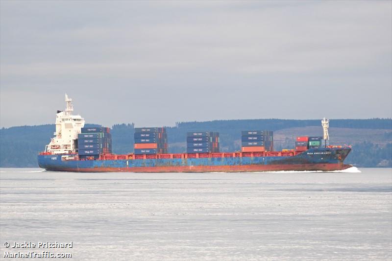 box endurance (Container Ship) - IMO 9733820, MMSI 636016502, Call Sign D5GM5 under the flag of Liberia