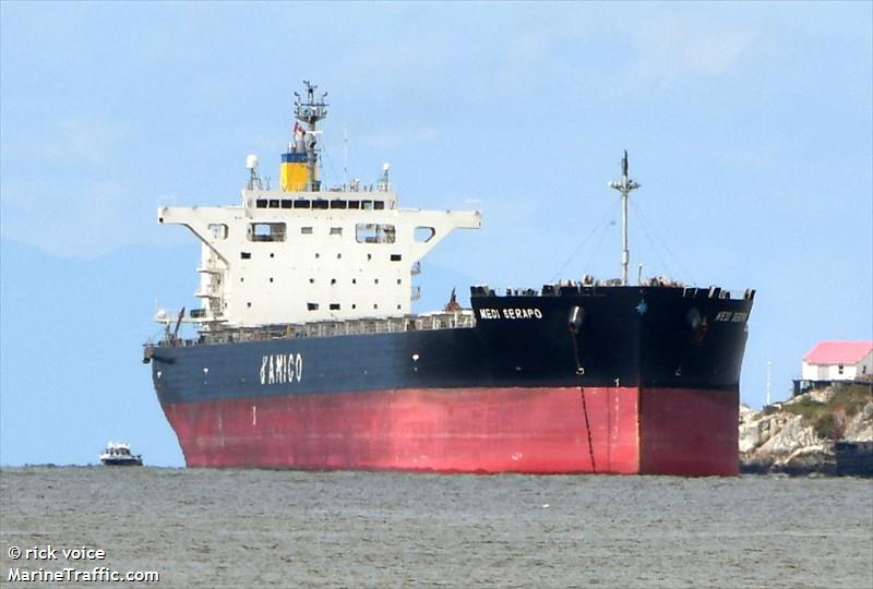 medi serapo (Bulk Carrier) - IMO 9811531, MMSI 636018517, Call Sign D5QB2 under the flag of Liberia