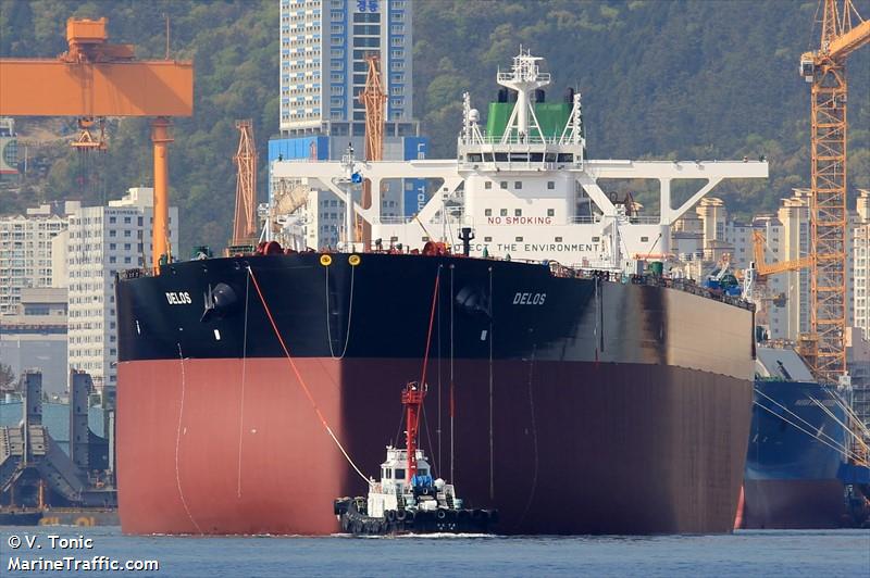 delos (Crude Oil Tanker) - IMO 9844851, MMSI 636019156, Call Sign D5TF2 under the flag of Liberia