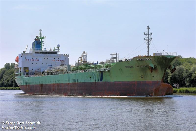 chem gallium (Chemical/Oil Products Tanker) - IMO 9740782, MMSI 636019200, Call Sign D5TK4 under the flag of Liberia