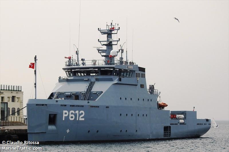 hannon (Patrol Vessel) - IMO 9821768, MMSI 672858000, Call Sign TSCQ under the flag of Tunisia