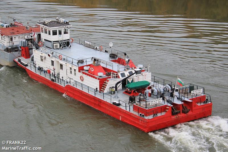 madara (Tanker) - IMO , MMSI 207261414, Call Sign LZNN under the flag of Bulgaria