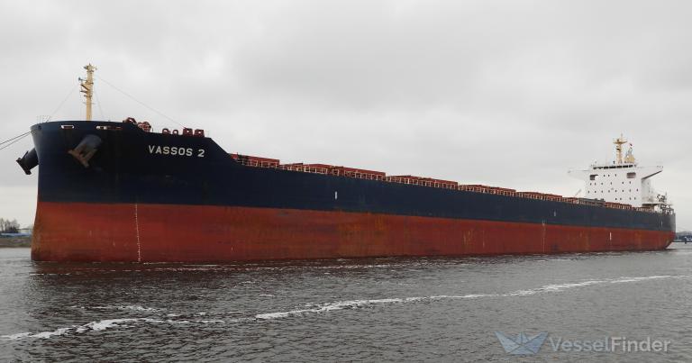 vassos 2 (Bulk Carrier) - IMO 9852810, MMSI 209607000, Call Sign 5BFT5 under the flag of Cyprus