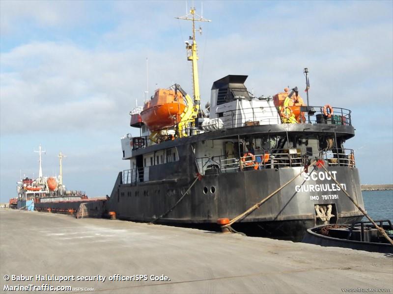 scout (General Cargo Ship) - IMO 7517351, MMSI 214182702, Call Sign ER2702 under the flag of Moldova