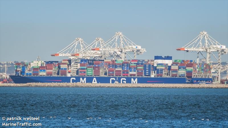 cma cgm kerguelen (Container Ship) - IMO 9702132, MMSI 215207000, Call Sign 9HA5014 under the flag of Malta