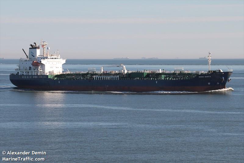 nordic marita (Chemical/Oil Products Tanker) - IMO 9558402, MMSI 219156000, Call Sign OYDD2 under the flag of Denmark