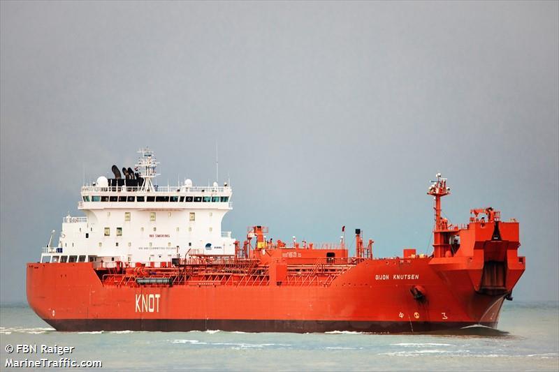 gijon knutsen (Crude Oil Tanker) - IMO 9313527, MMSI 219309000, Call Sign OYOR2 under the flag of Denmark